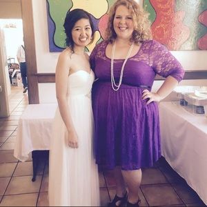 Torrid Purple Lace Dress